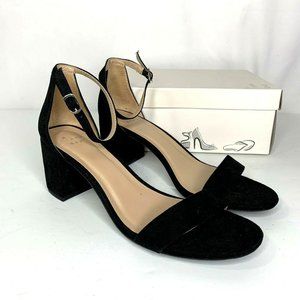 A New Day Womens Ema High Block Heeled Pumps Sz 10